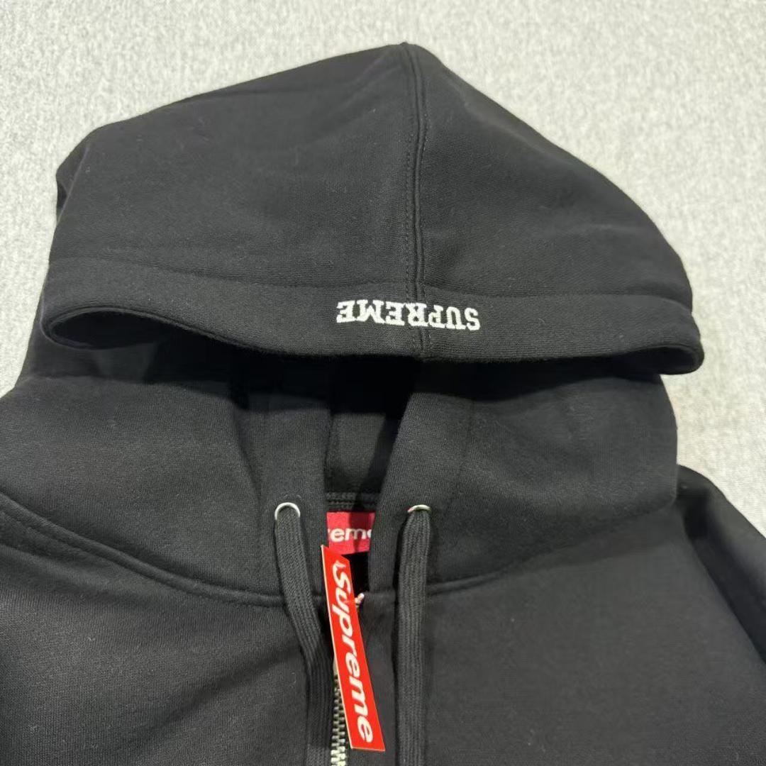 コレクション S Logo Zip Up Hooded Sweatshirt Black~~