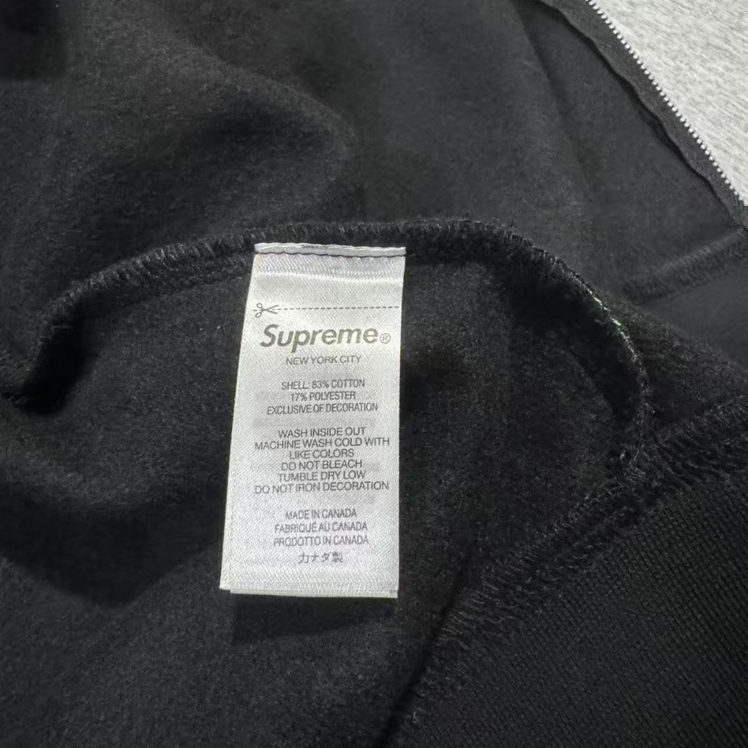 コレクション S Logo Zip Up Hooded Sweatshirt Black~~