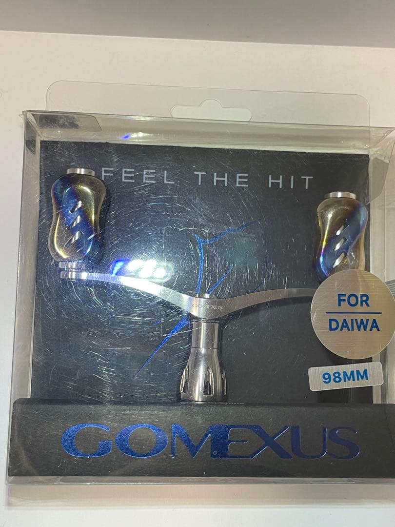 [まーさ]GOMEXUS スピニングチタンダブルハンドル➕リールスタンド