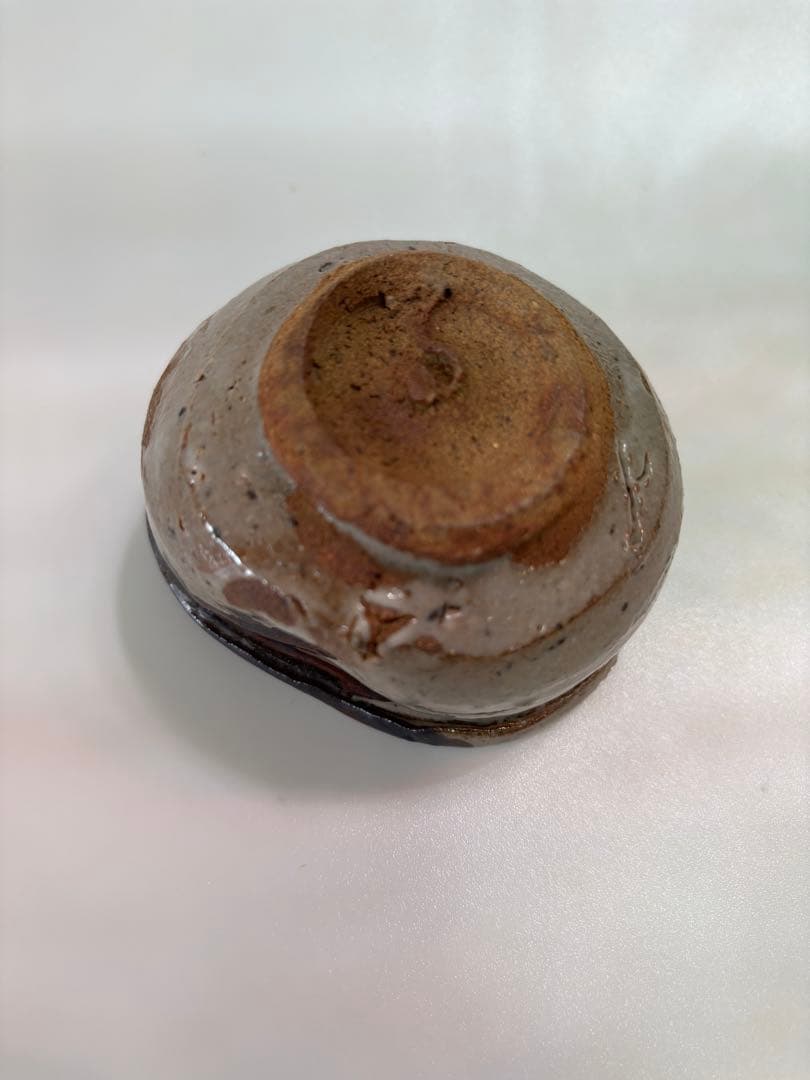 西岡小十　絵唐津　沓　盃