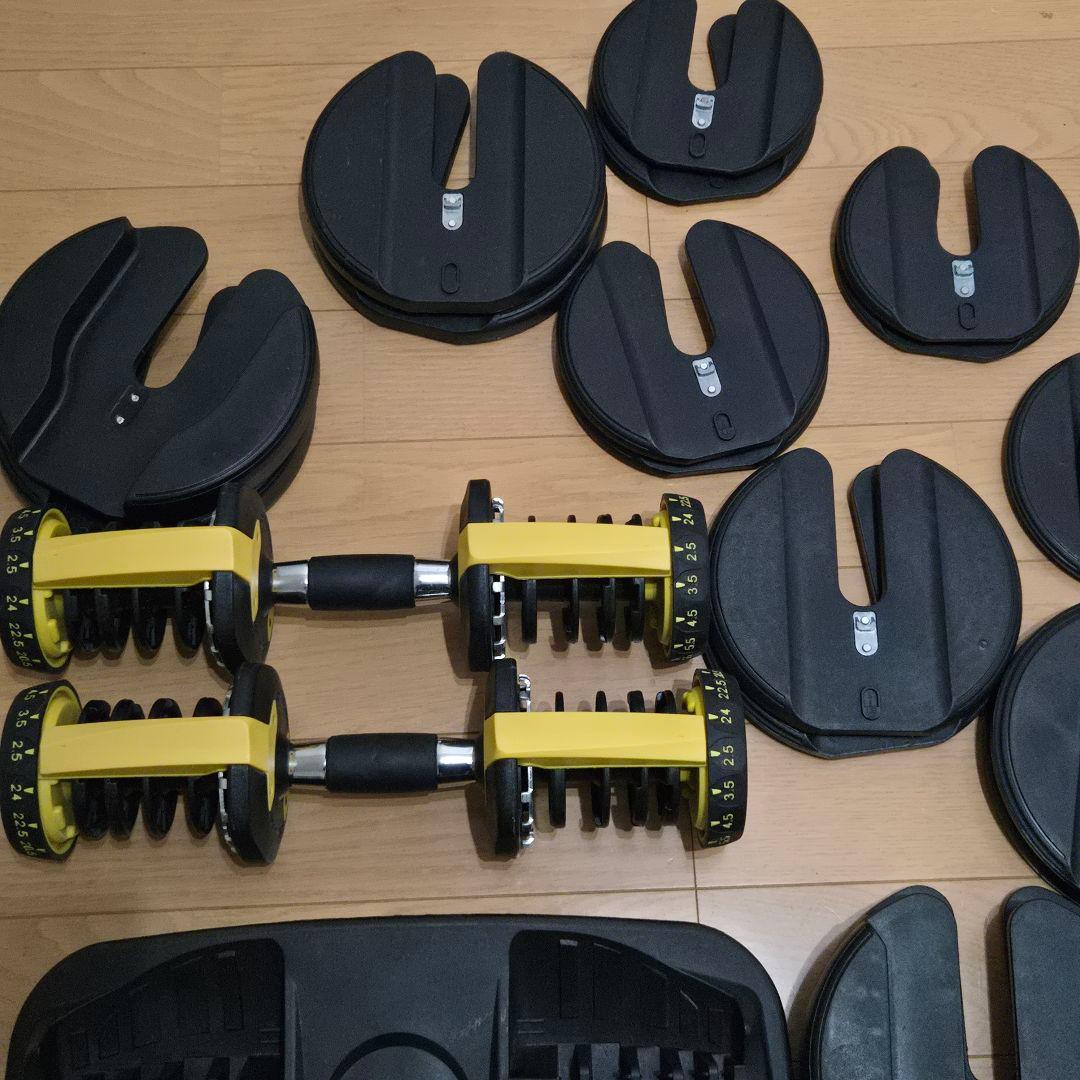 MRG 可変式ダンベル 24kg アジャスタブルダンベル 左右セット（②）