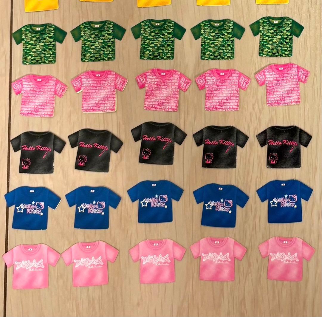 【激レア】サンリオ　ハローキティpack’o’stickers Tシャツ　シール