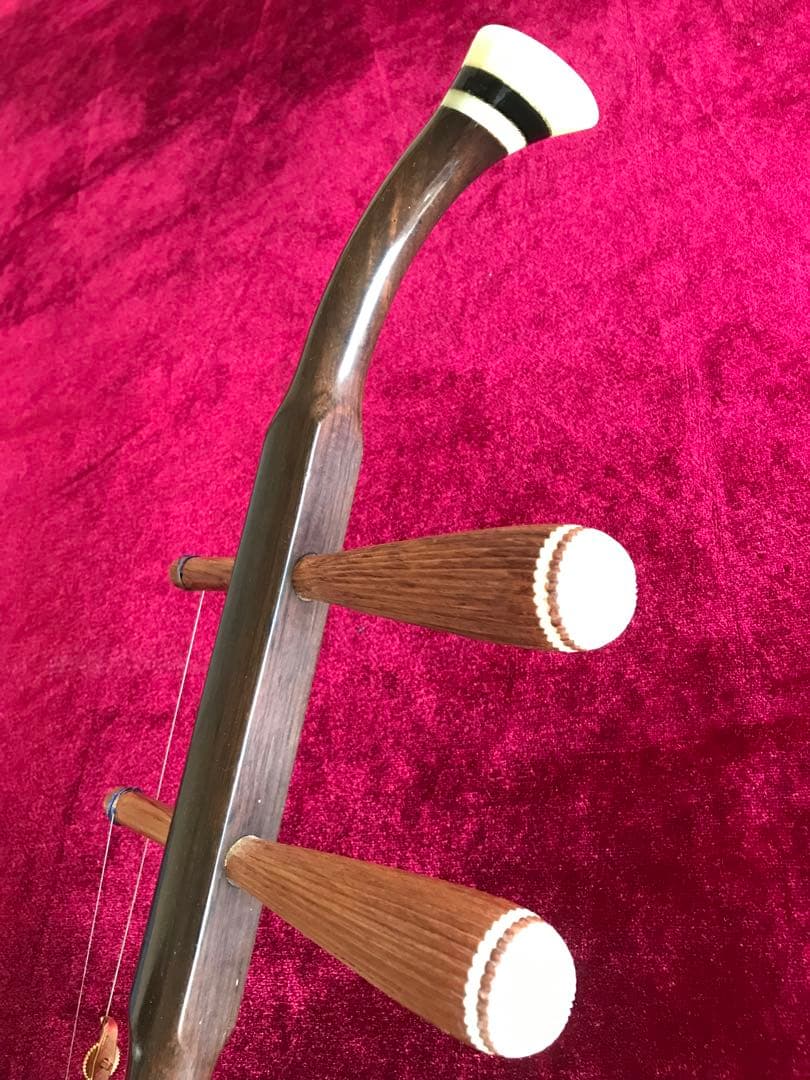 処分・二胡★中古品★錦蛇本皮★初心者用★二胡練習必需品揃い