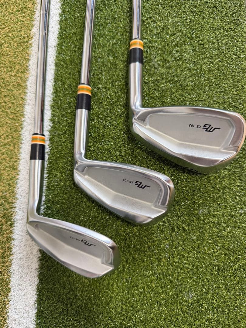 【美品】三浦技研 CB-302 アイアン 6本セット（6〜GW）KBS TOUR