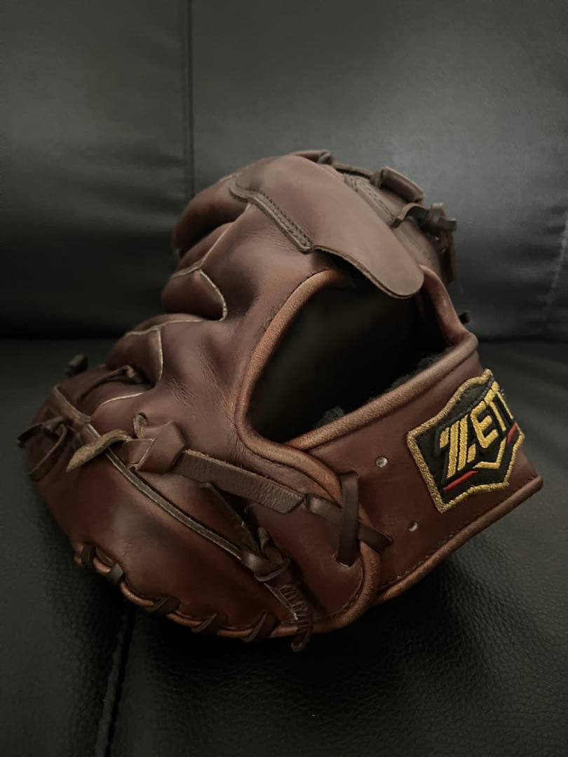 【美品】ZETT ゼットプロステイタス硬式投手用グラブ