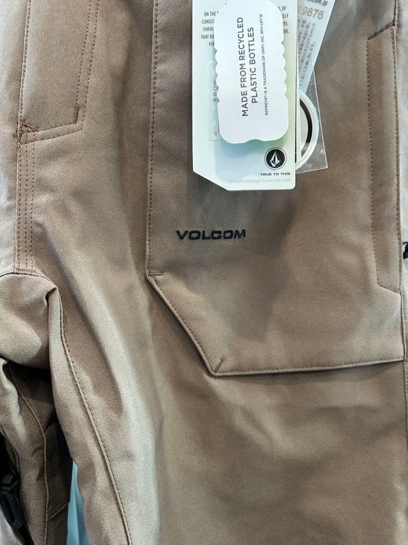 【新品未使用】VOLCOMボルコムスノーボードウェア　ビブパンツ