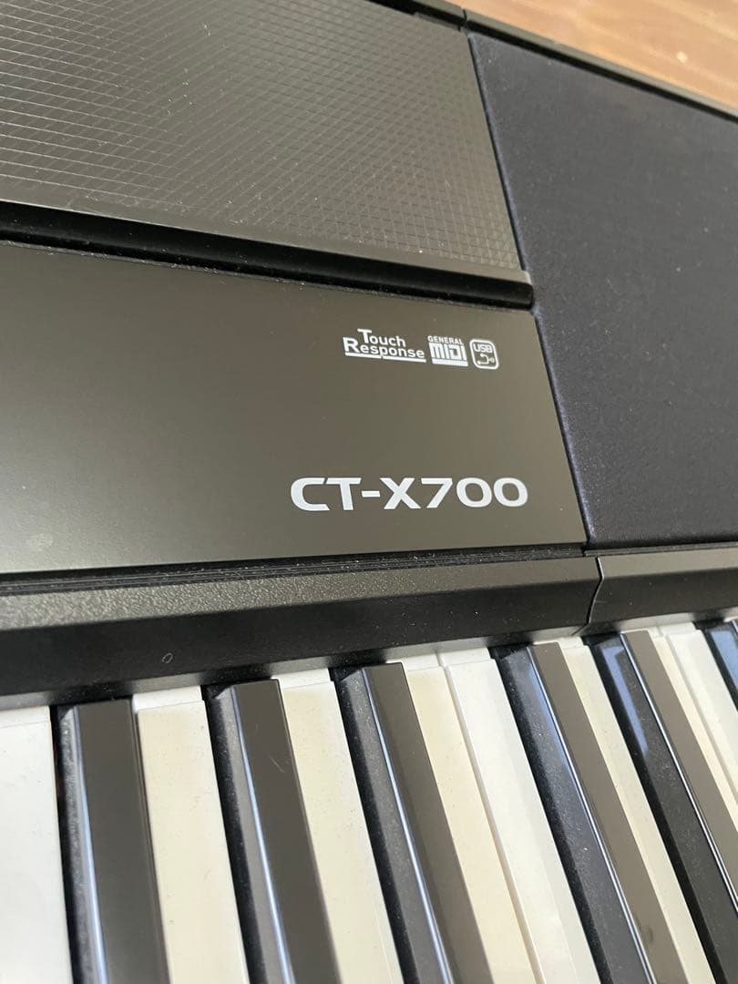 CASIO CTX-700 61鍵盤 電子キーボード　2023年製