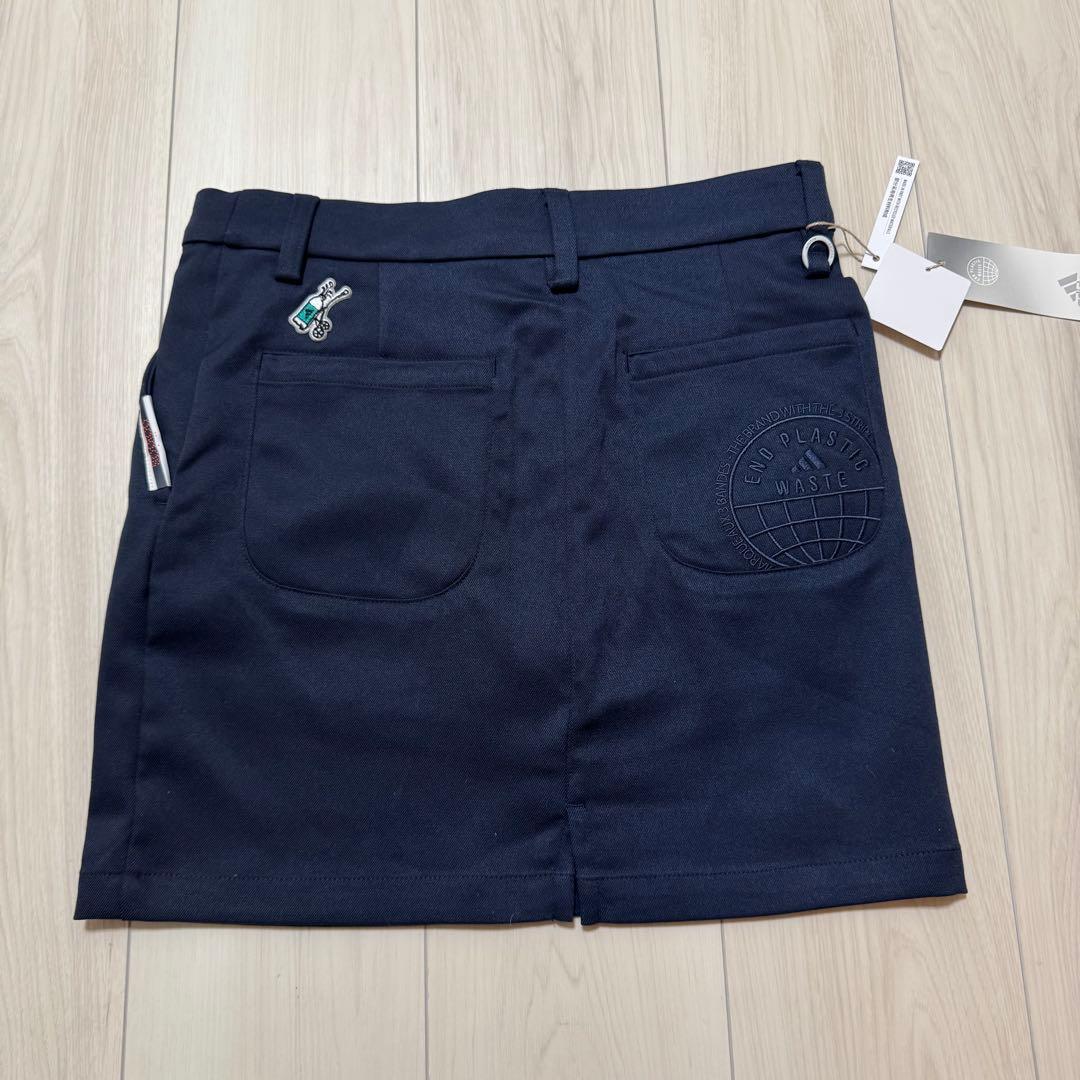 新品 adidas セットアップ ネイビー 長袖 襟付き スカート 秋冬 可愛い