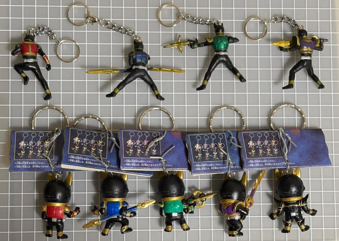 仮面ライダー クウガ 各種キーホルダー 9個 アルティメット他 バラ売りOK！