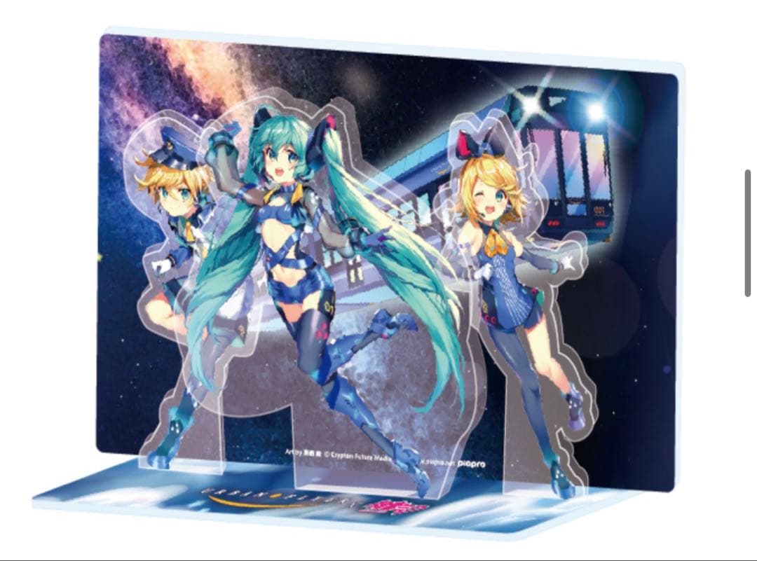 初音ミク 千葉モノレール アクリルミニジオラマ マジカルミライ2020