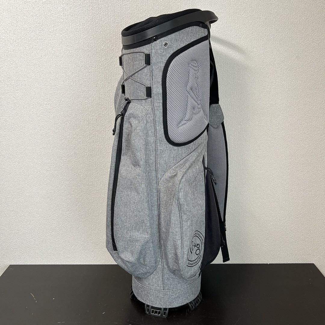 極美品 PINGピンキャディバッグ CB-P2305 グレー 6分割