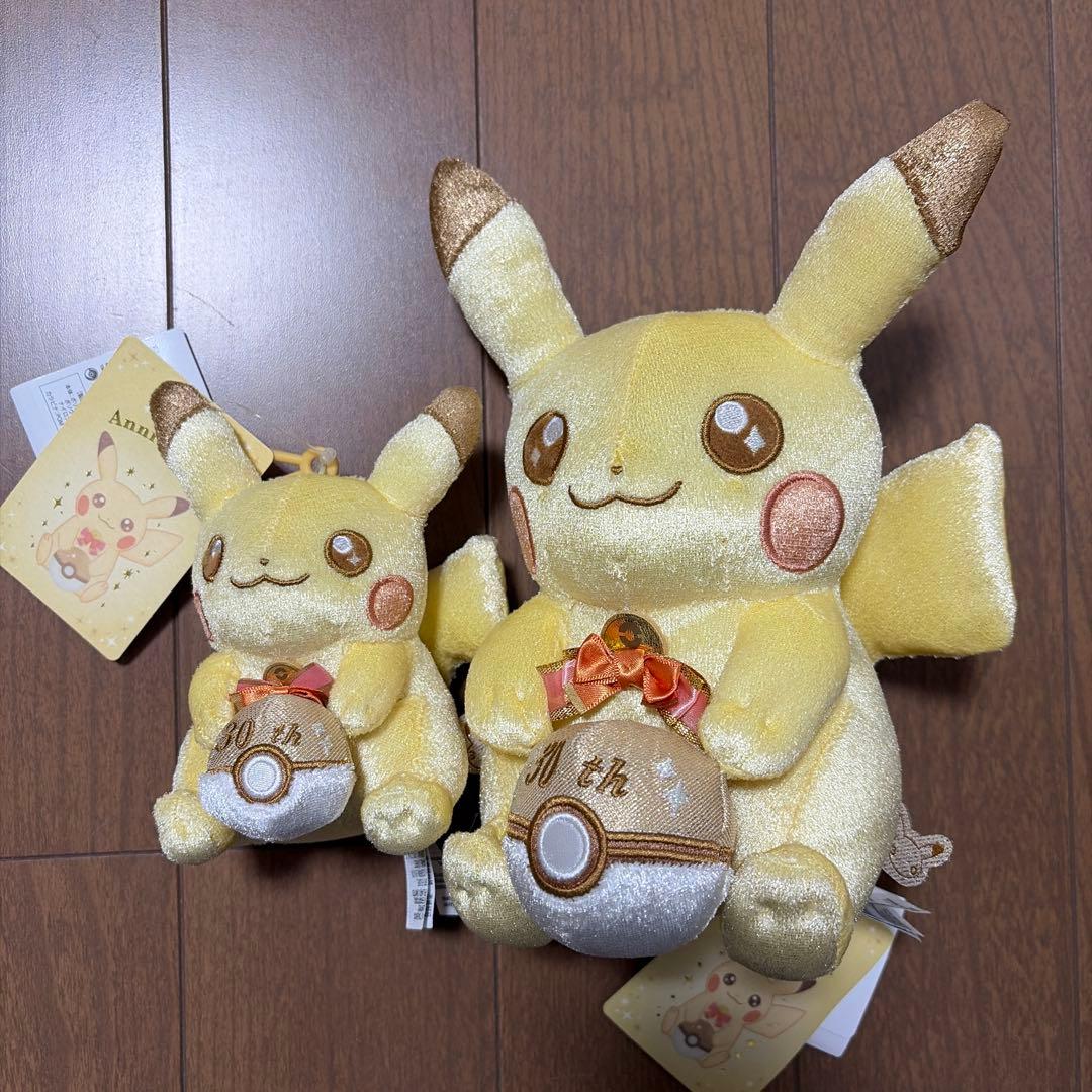 30周年&東京駅ポケセン限定　ピカチュウ4点セット