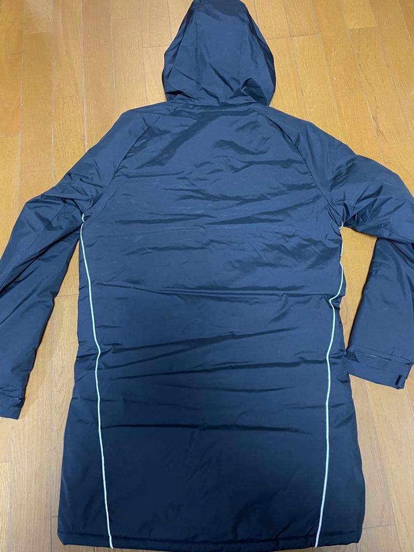 Mサイズ アディダス adidas ベンチコート サッカー 防寒
