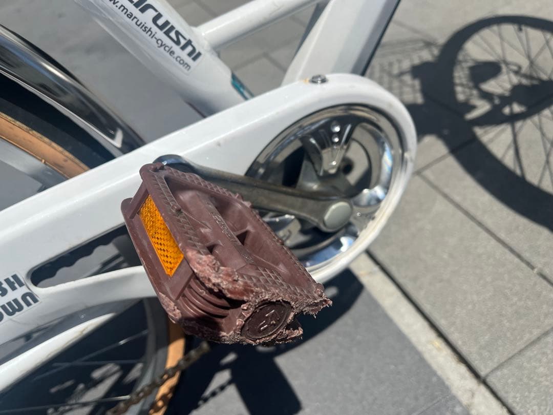 値下げ【岡山県岡山市引取り】24インチ maruishi 子ども用 中古自転車
