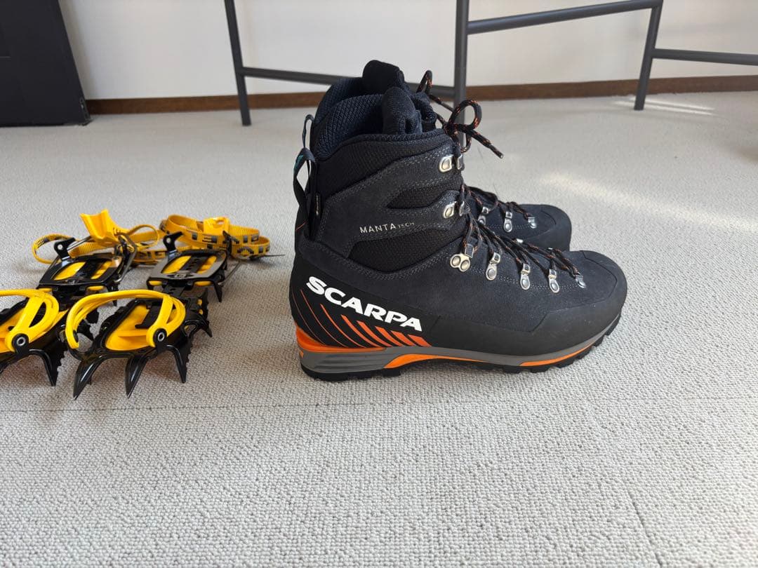 SCARPA マンタテック GTX 42 & グリベル air tech