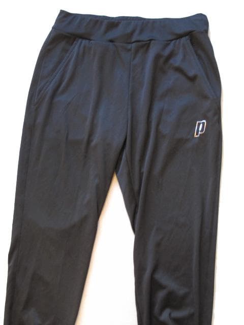 prince レディース スリムフィットパンツ ストレッチ 裾シャーリング