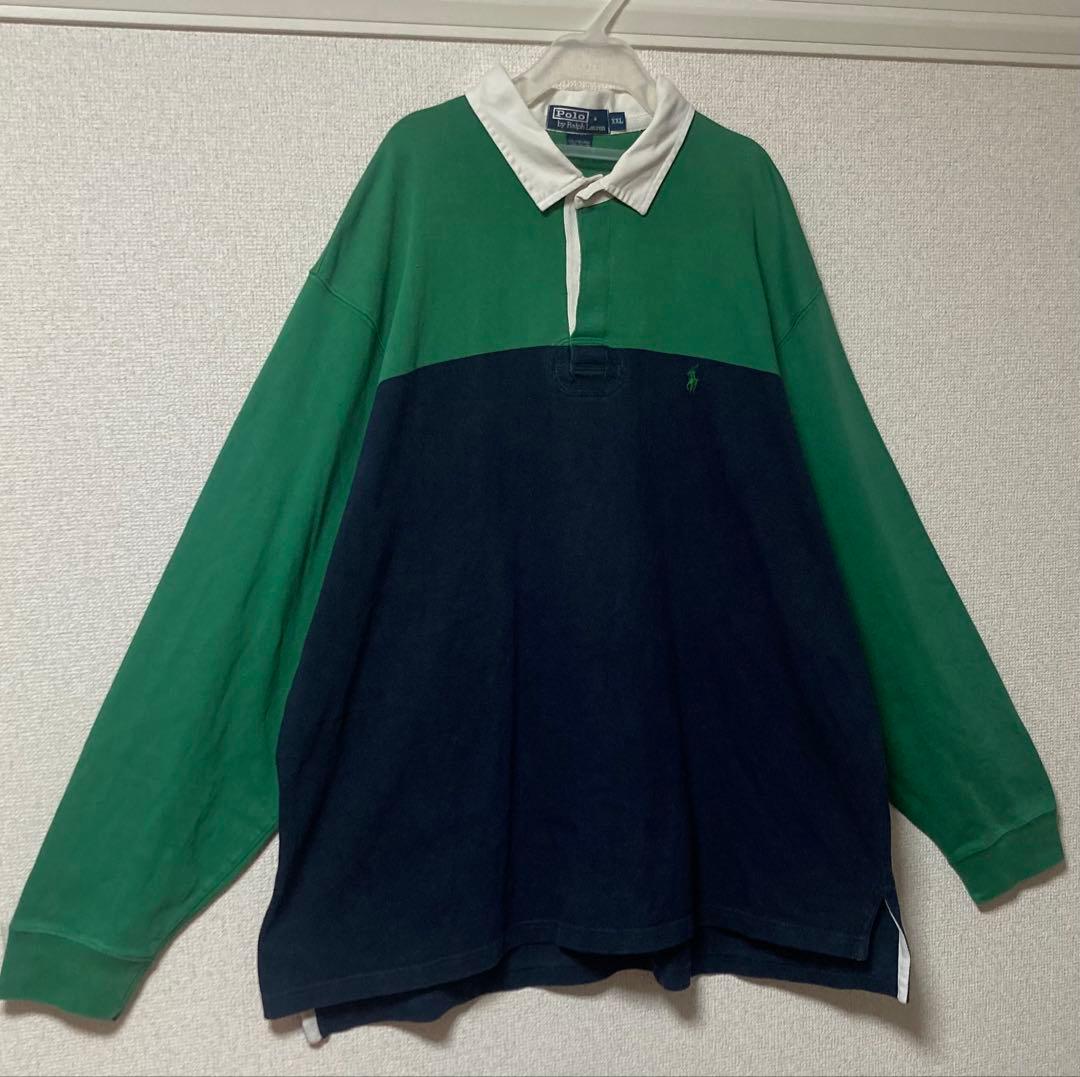 希少‼︎90s Polo By Ralph Lauren ラガーシャツ ポロシャツ