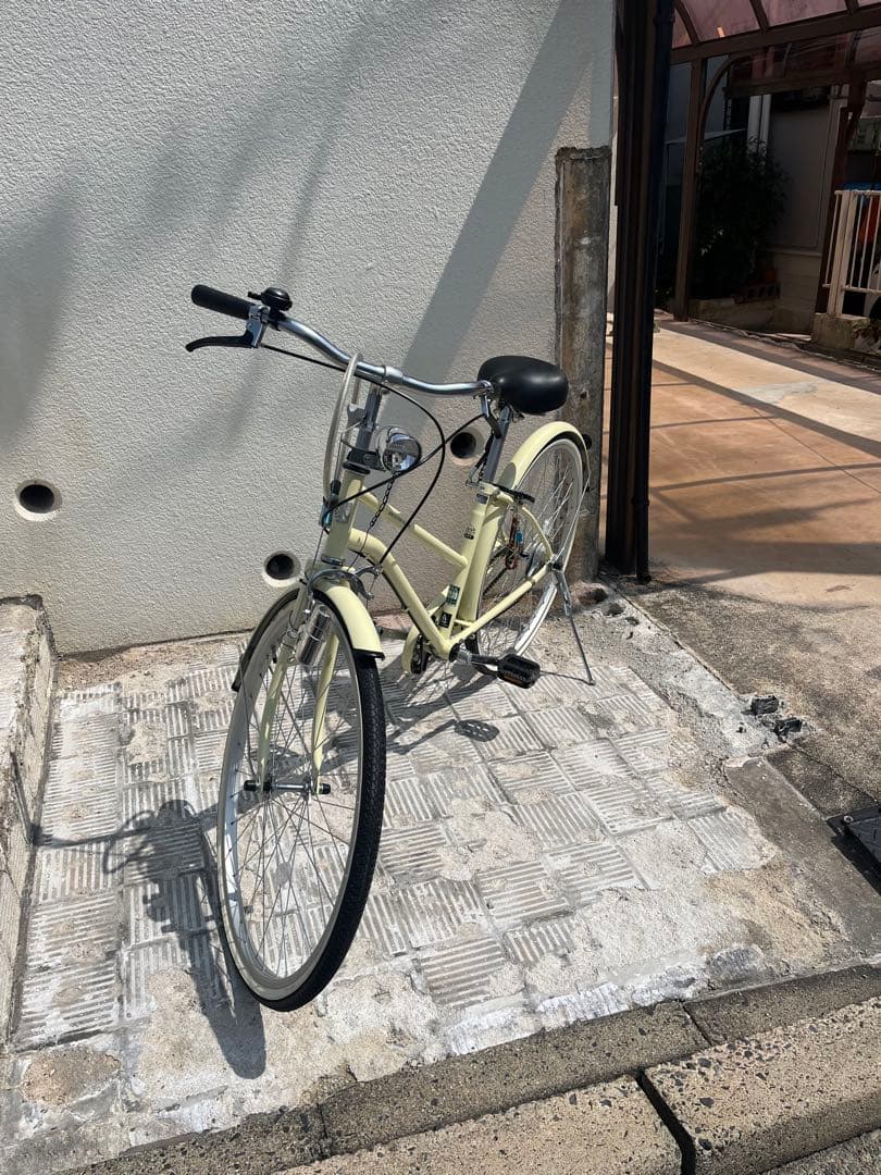 アイボリー シティサイクル 前照灯付き