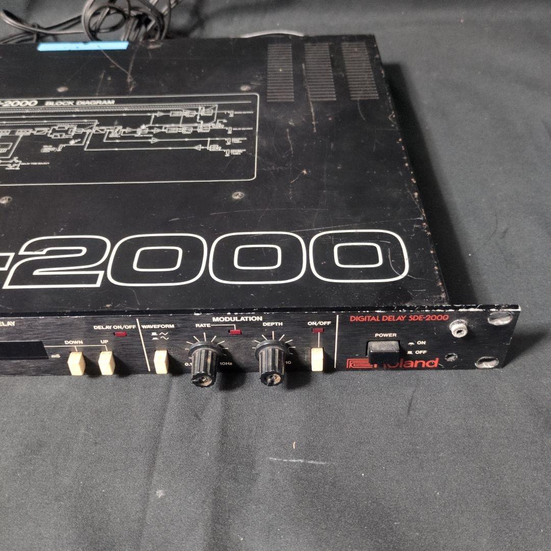 Roland SDE-2000 デジタルディレイ ラックエフェクター