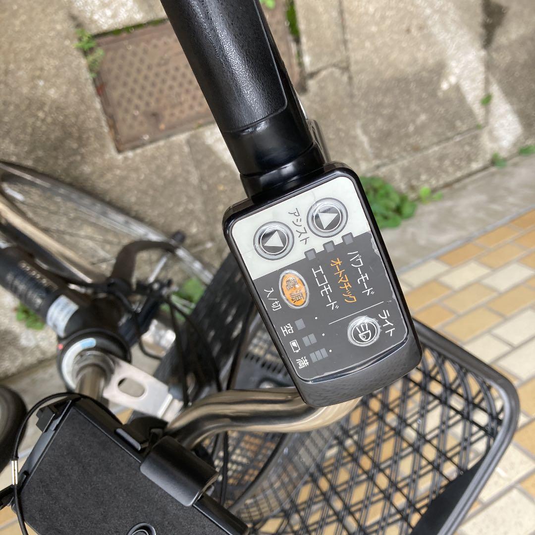 アシスト自転車　バッテリー2個　携帯ホルダー付き