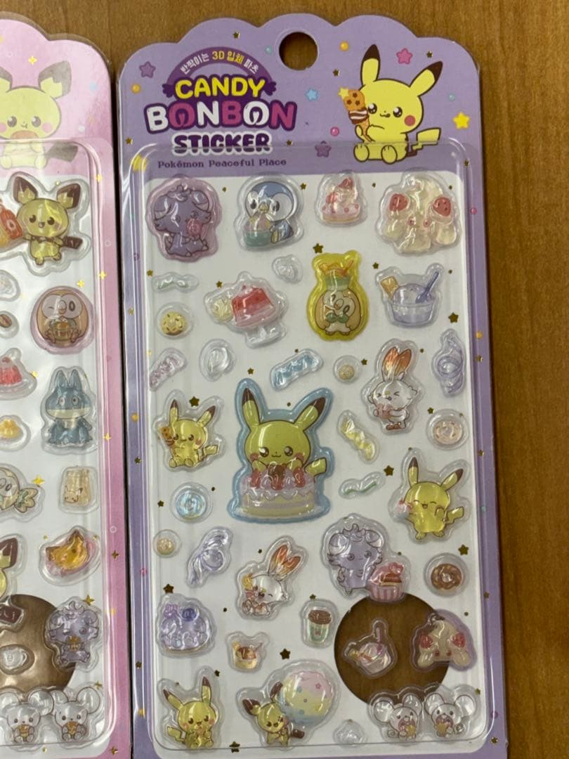 ポケモン Candy Bonbon 4シート各3枚3ボックス36枚セット
