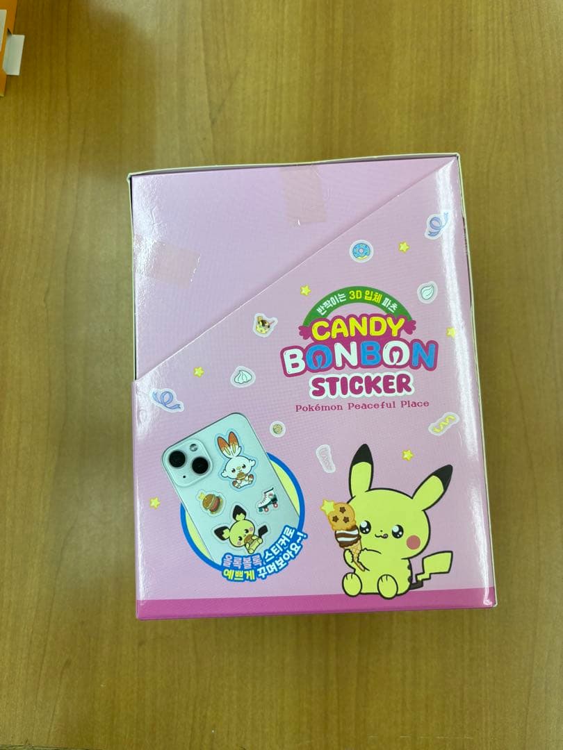 ポケモン Candy Bonbon 4シート各3枚3ボックス36枚セット