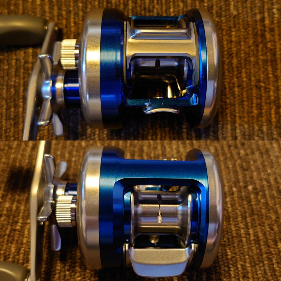 希少美品 ダイワ 02ミリオネア ベイエリアスペシャル 100L レフトハンドル