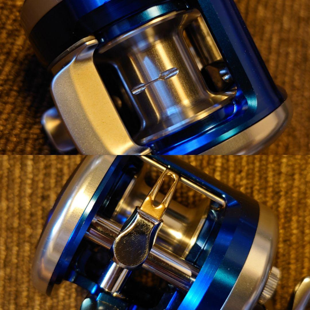 希少美品 ダイワ 02ミリオネア ベイエリアスペシャル 100L レフトハンドル