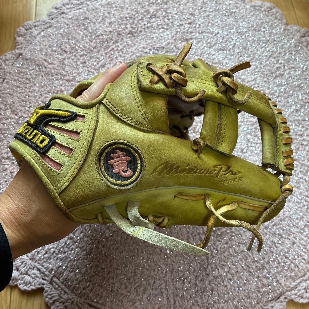 高橋！Mizuno Pro オーダー 硬式グローブ 右投げ用