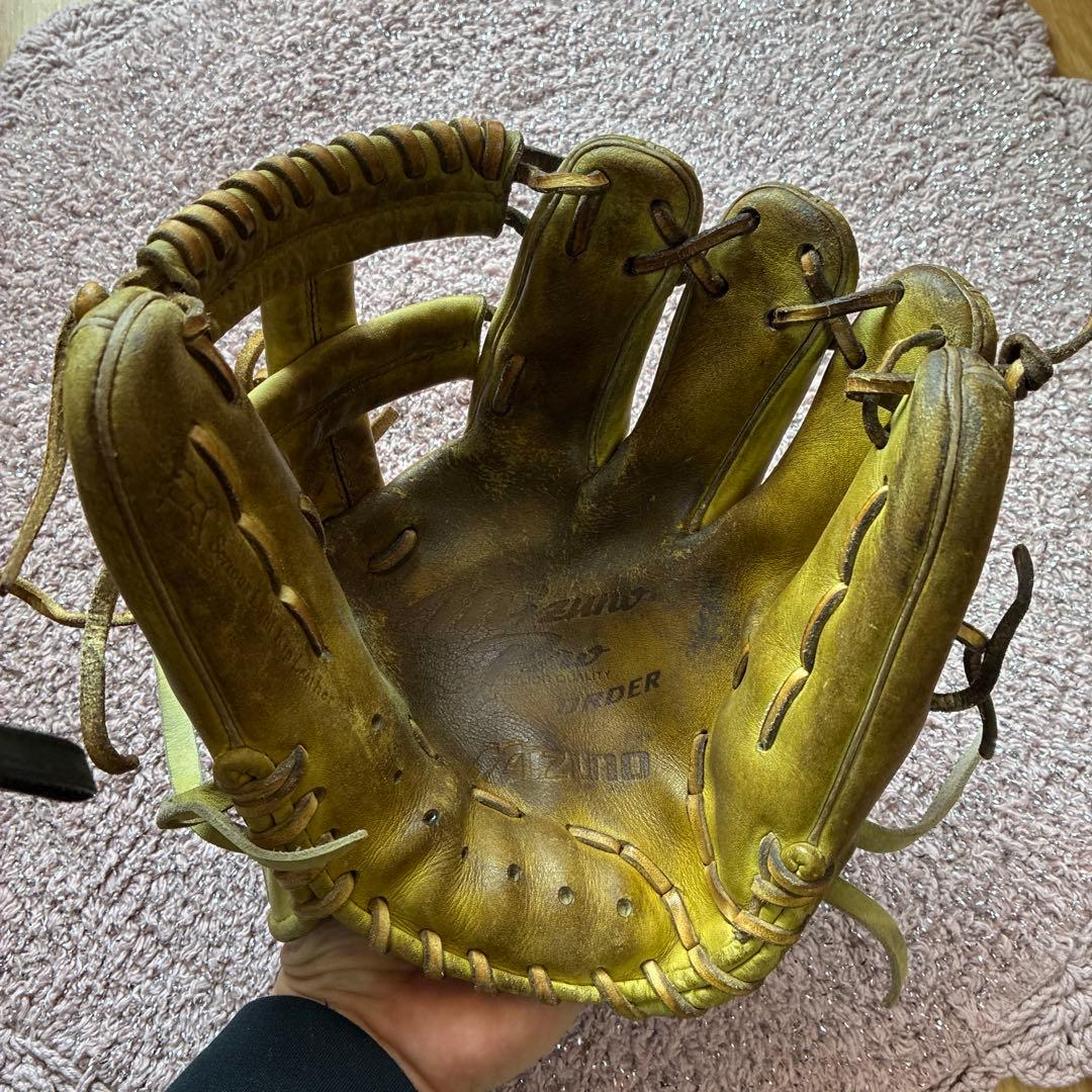 高橋！Mizuno Pro オーダー 硬式グローブ 右投げ用