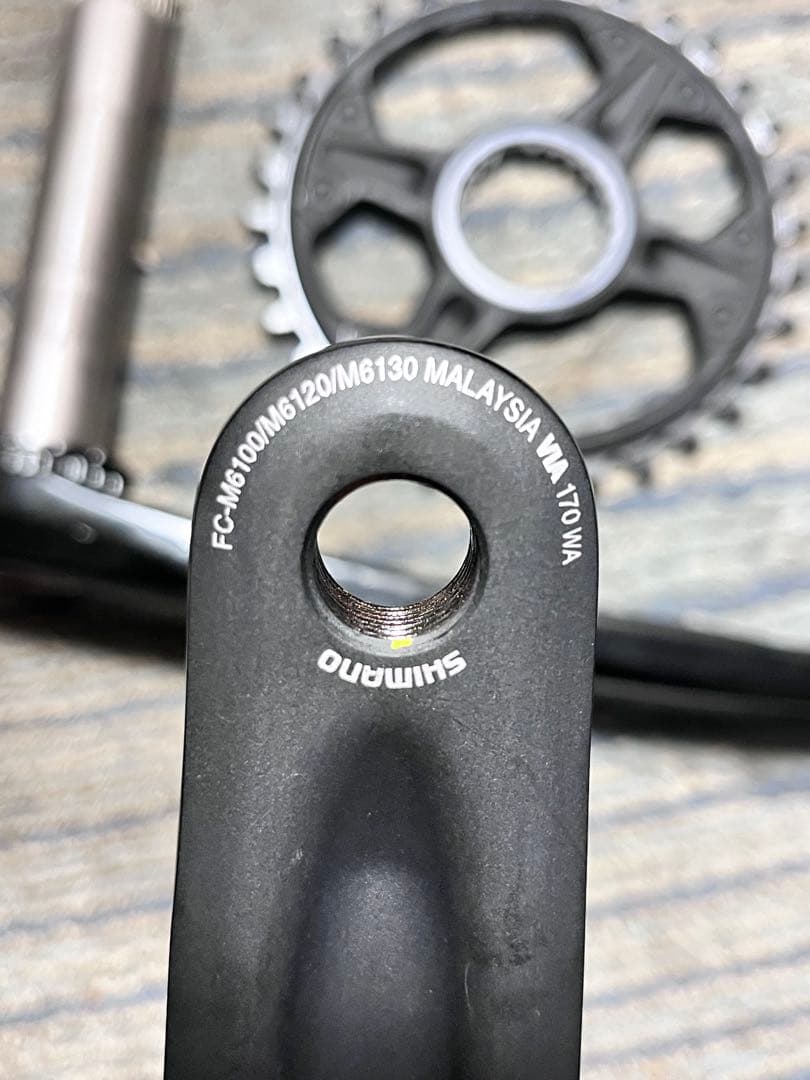 SHIMANO FC-M6120 クランク　mtb