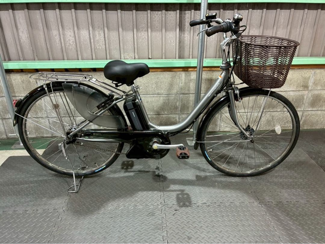 №8778電動自転車ヤマハPASナチュラ26インチ