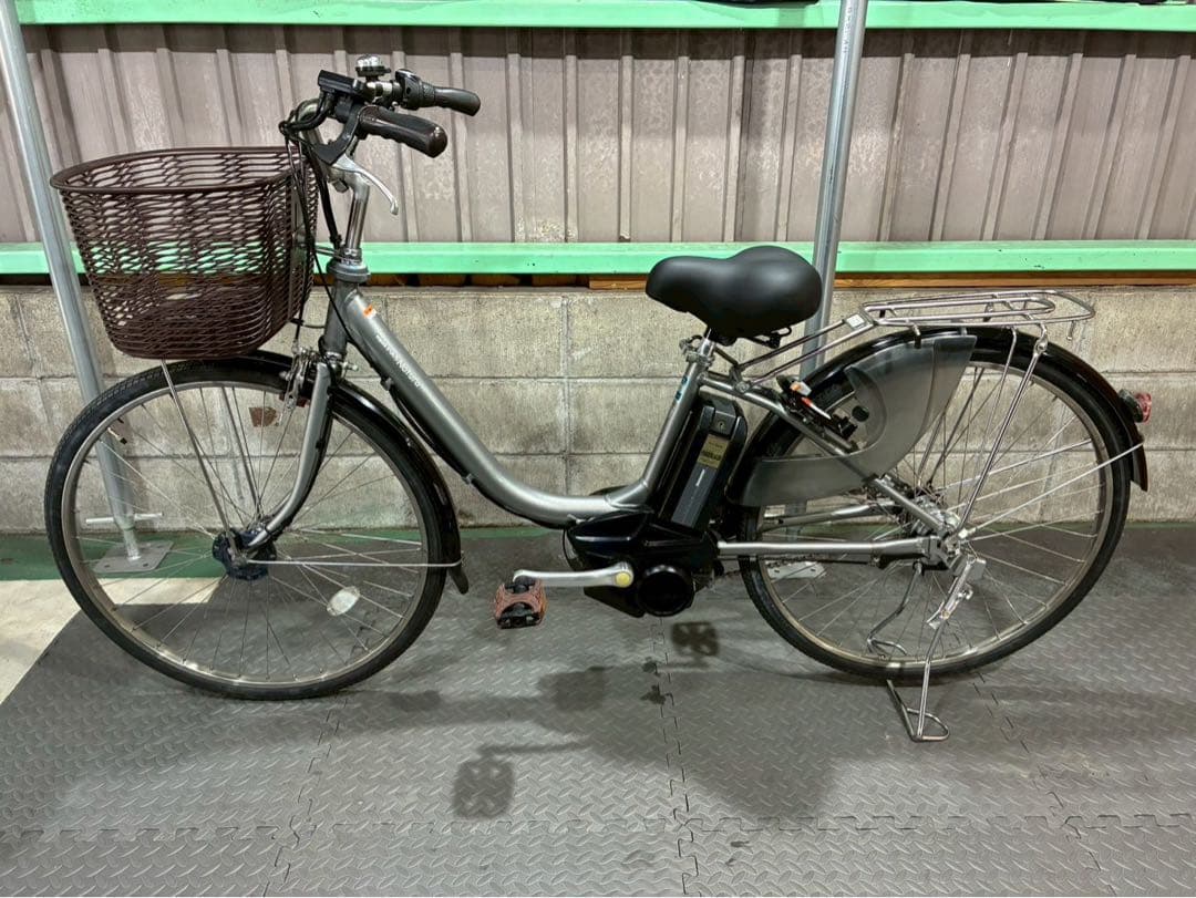 №8778電動自転車ヤマハPASナチュラ26インチ