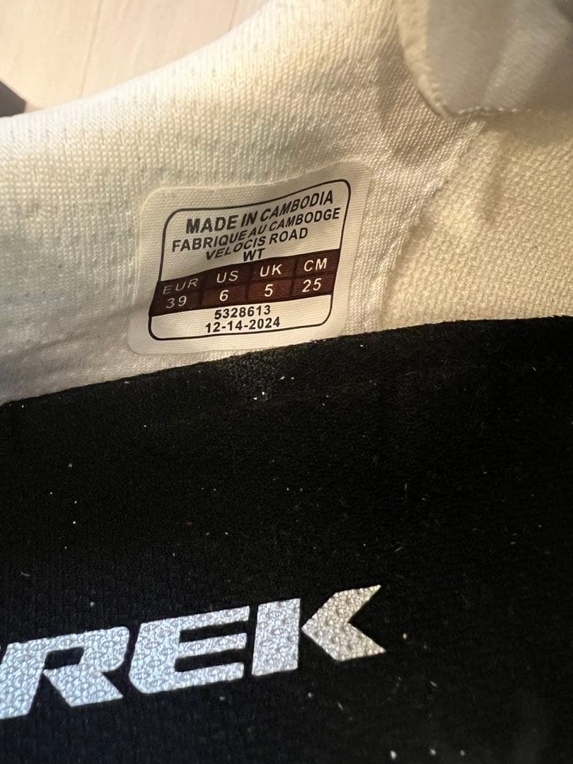 TREK velocis シューズ　39 【超美品】