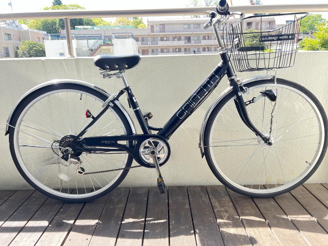 GRIFFITH　グリフィス 27インチ　６段変速　ＬＥＤオートライト　引取専用