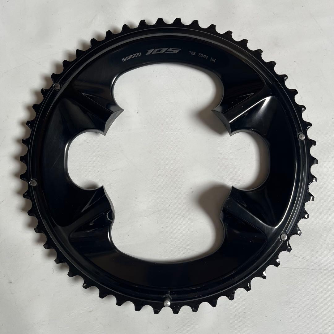 【超美品】SHIMANO 105 R7100 チェーンリング 50-34T