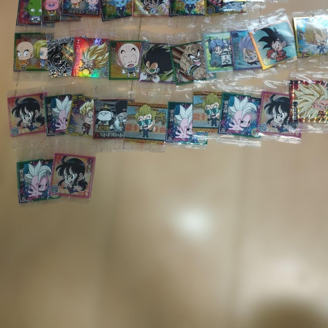 大量　未開封147枚　まとめ売り　ドラゴンボール超戦士シールウエハース　シール