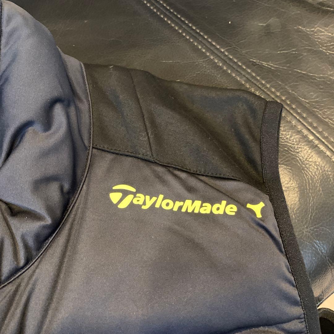 TaylorMade メンズ L ネイビー ダウンベスト