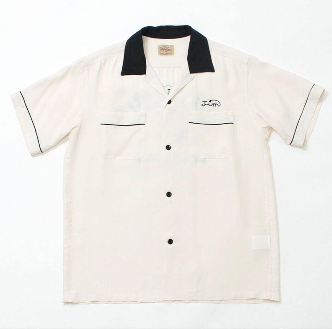 STYLE EYES RAYON BOWLING SHIRT“KING'S 5”
