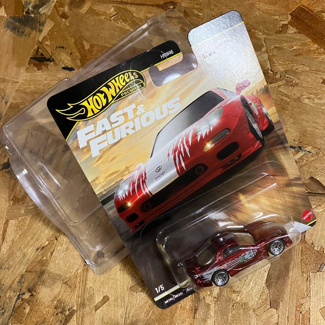 ホットウィール プレミアム　ワイルドスピード '95 マツダ RX-7 チェイス