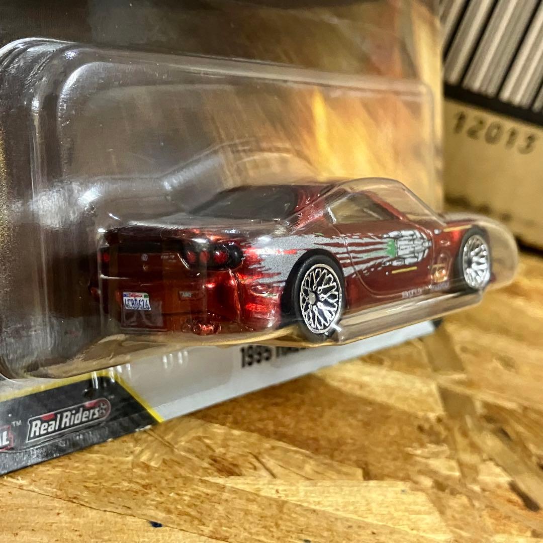 ホットウィール プレミアム　ワイルドスピード '95 マツダ RX-7 チェイス