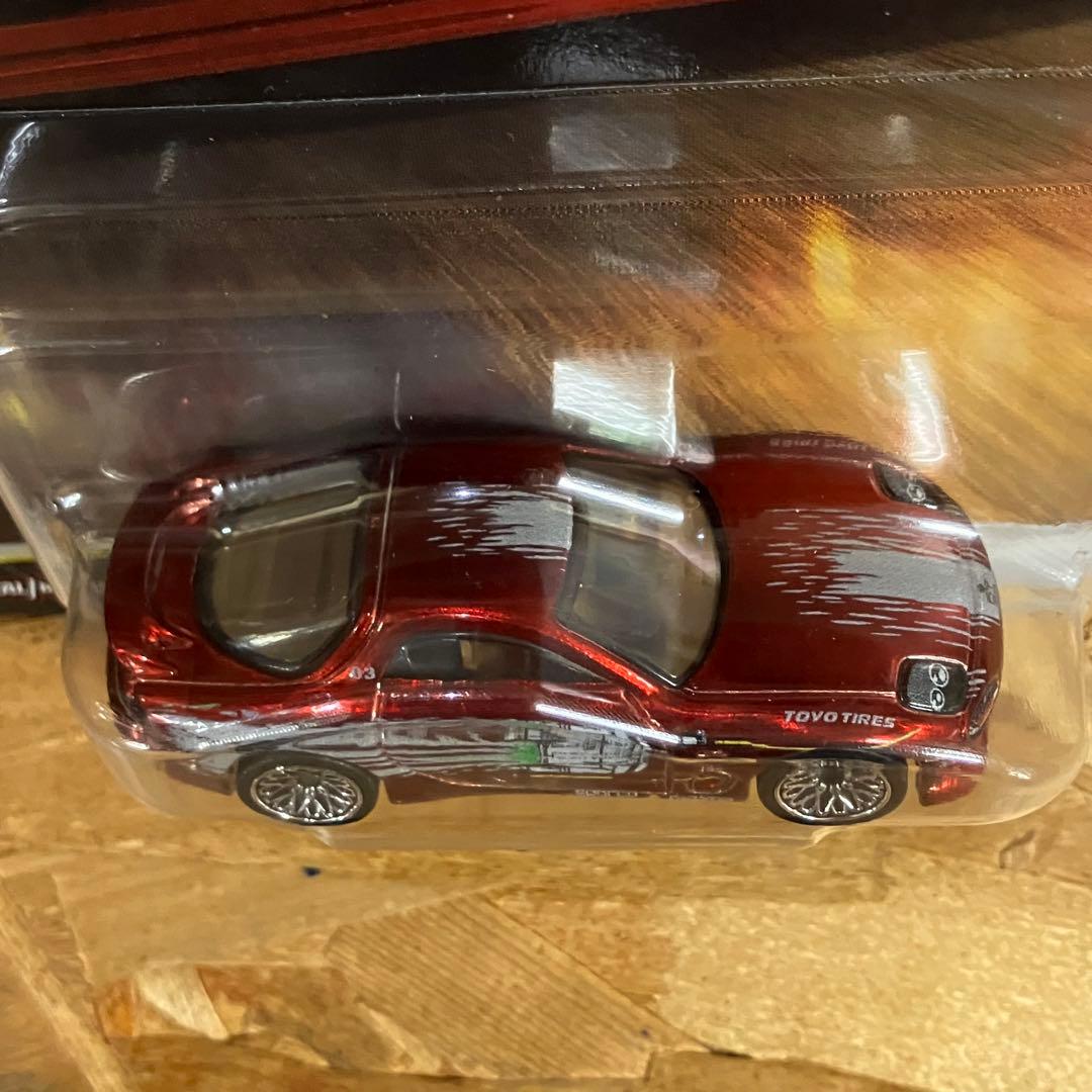 ホットウィール プレミアム　ワイルドスピード '95 マツダ RX-7 チェイス