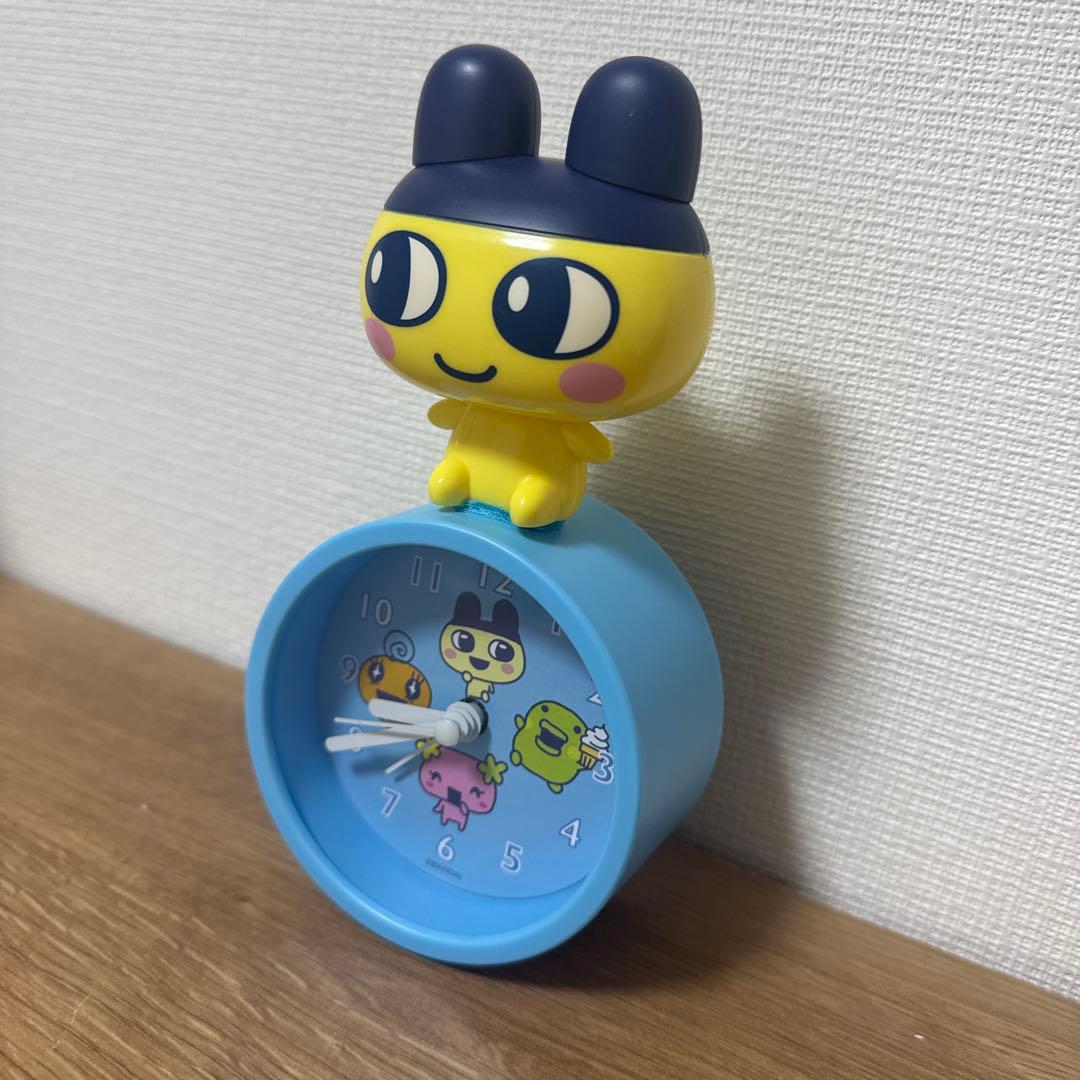 たまごっち まめっち キャラクター付き目覚まし時計