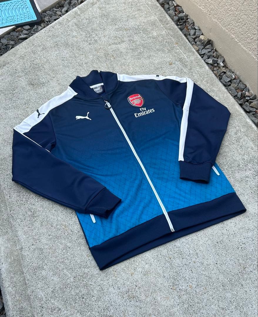 状態◎ PUMA × Arsenal トラックジャケット ネイビー