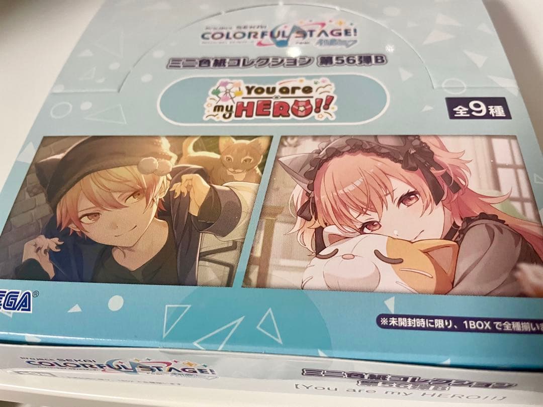 未開封 プロセカ ミニ色紙 56b BOX
