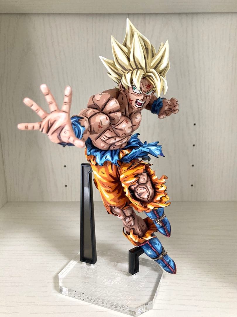 ドラゴンボール フィギュア リペイント 超サイヤ人 孫悟空 造形天下一武道会5