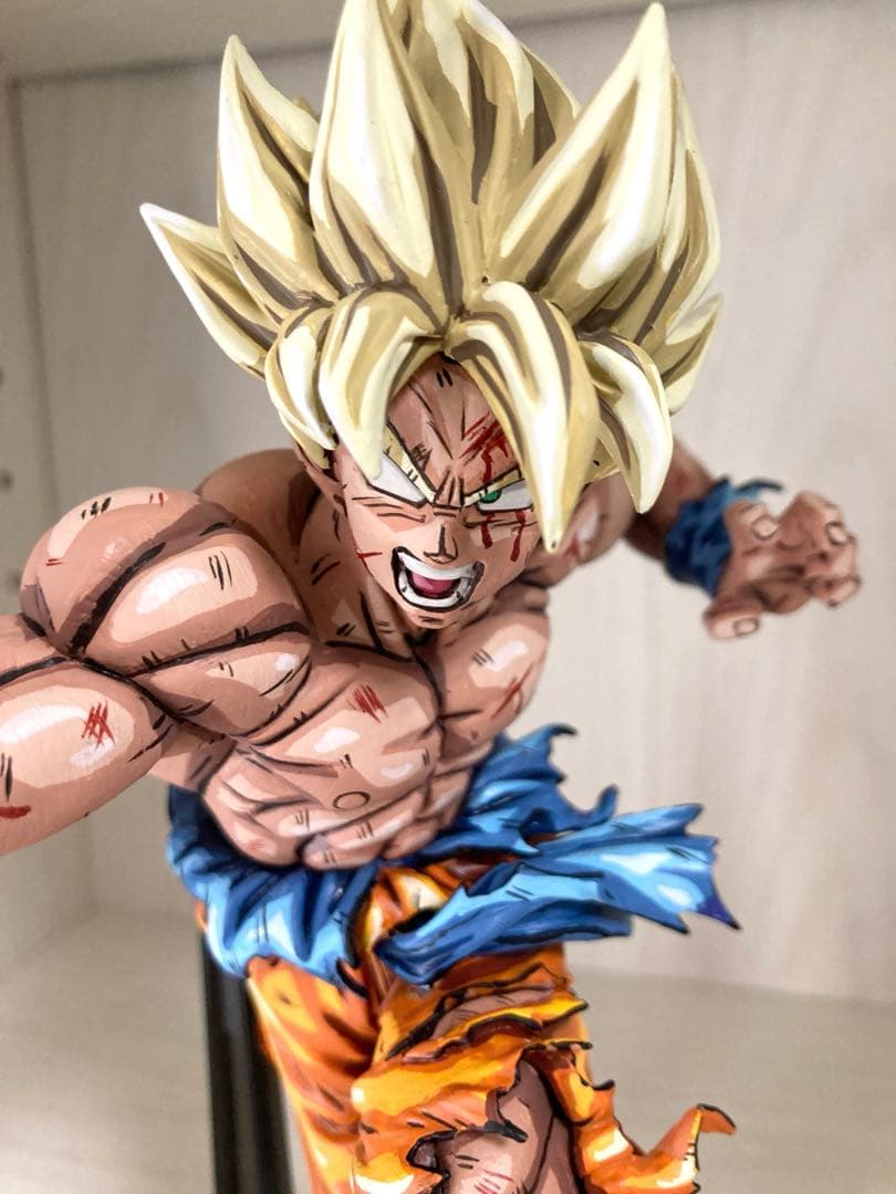 ドラゴンボール フィギュア リペイント 超サイヤ人 孫悟空 造形天下一武道会5