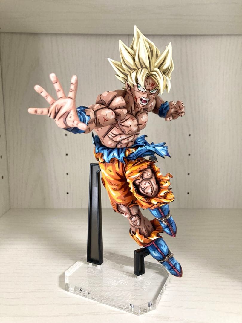 ドラゴンボール フィギュア リペイント 超サイヤ人 孫悟空 造形天下一武道会5