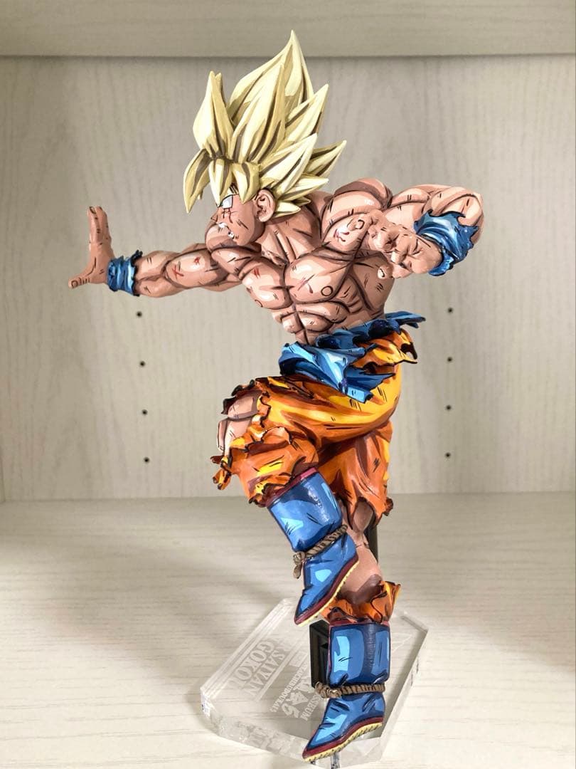 ドラゴンボール フィギュア リペイント 超サイヤ人 孫悟空 造形天下一武道会5