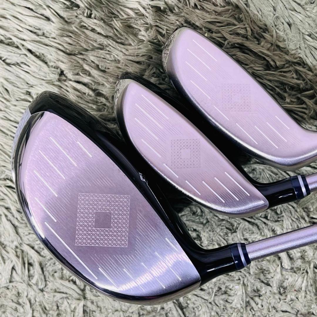 オノフ レディ 現行モデル ウッド3本セット レディースゴルフ 初心者 大人気